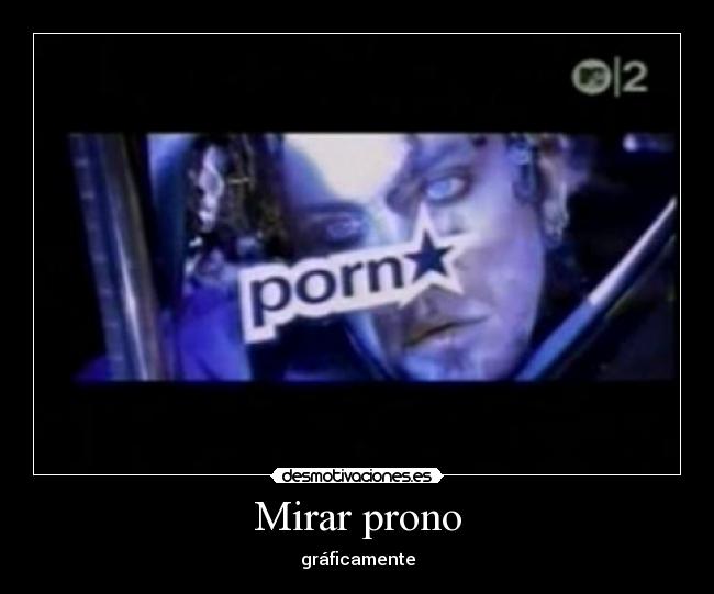 Mirar prono - gráficamente