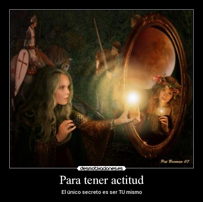 Para tener actitud -