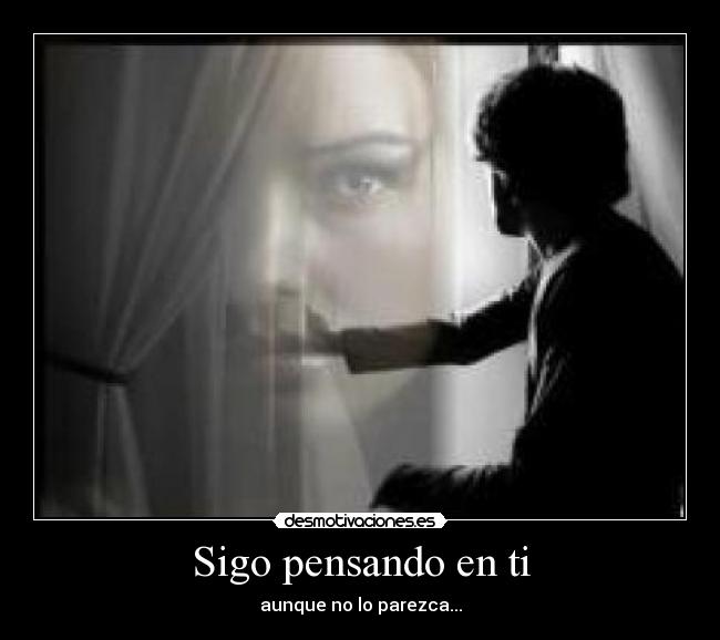 Sigo pensando en ti -
