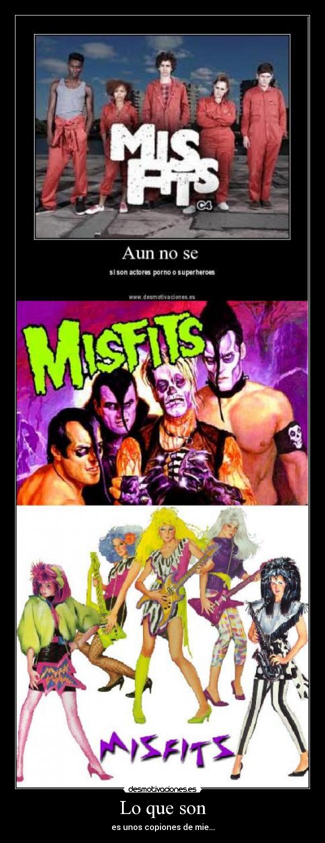 Lo que son - es unos copiones de mie...