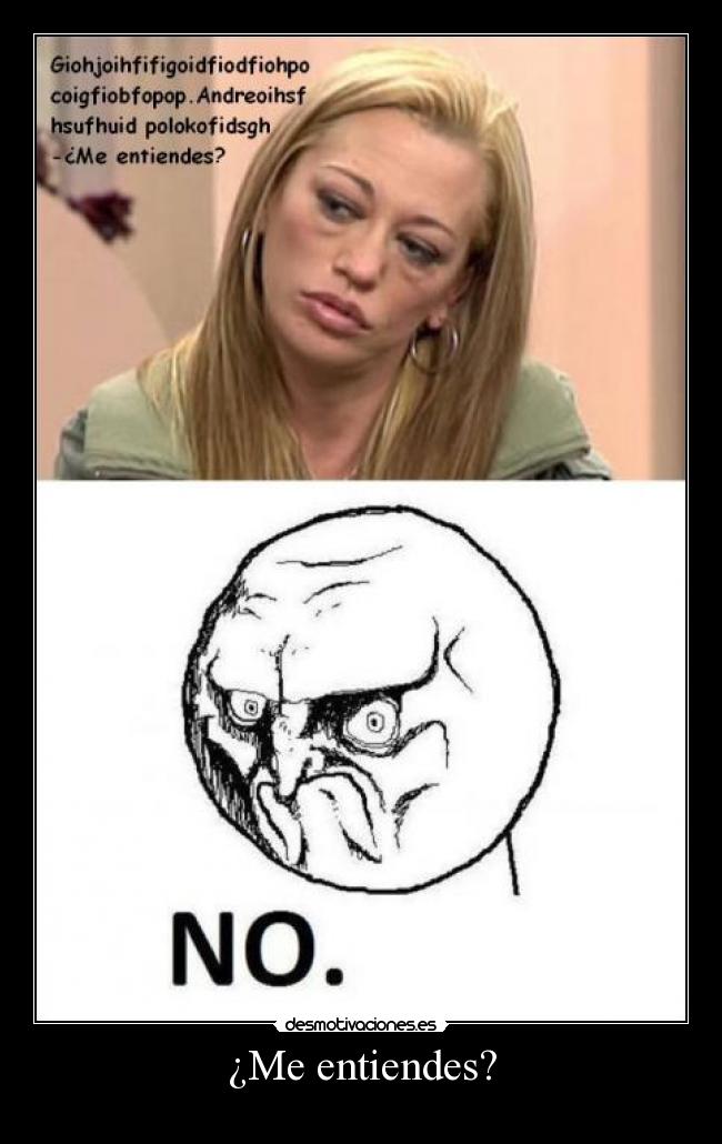 ¿Me entiendes? - 