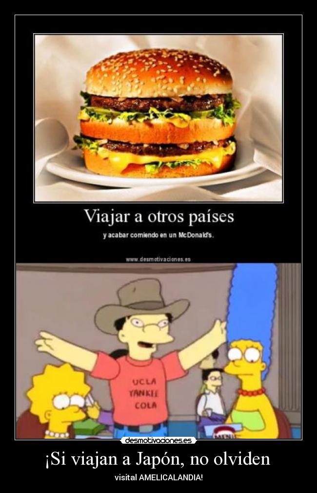 ¡Si viajan a Japón, no olviden -
