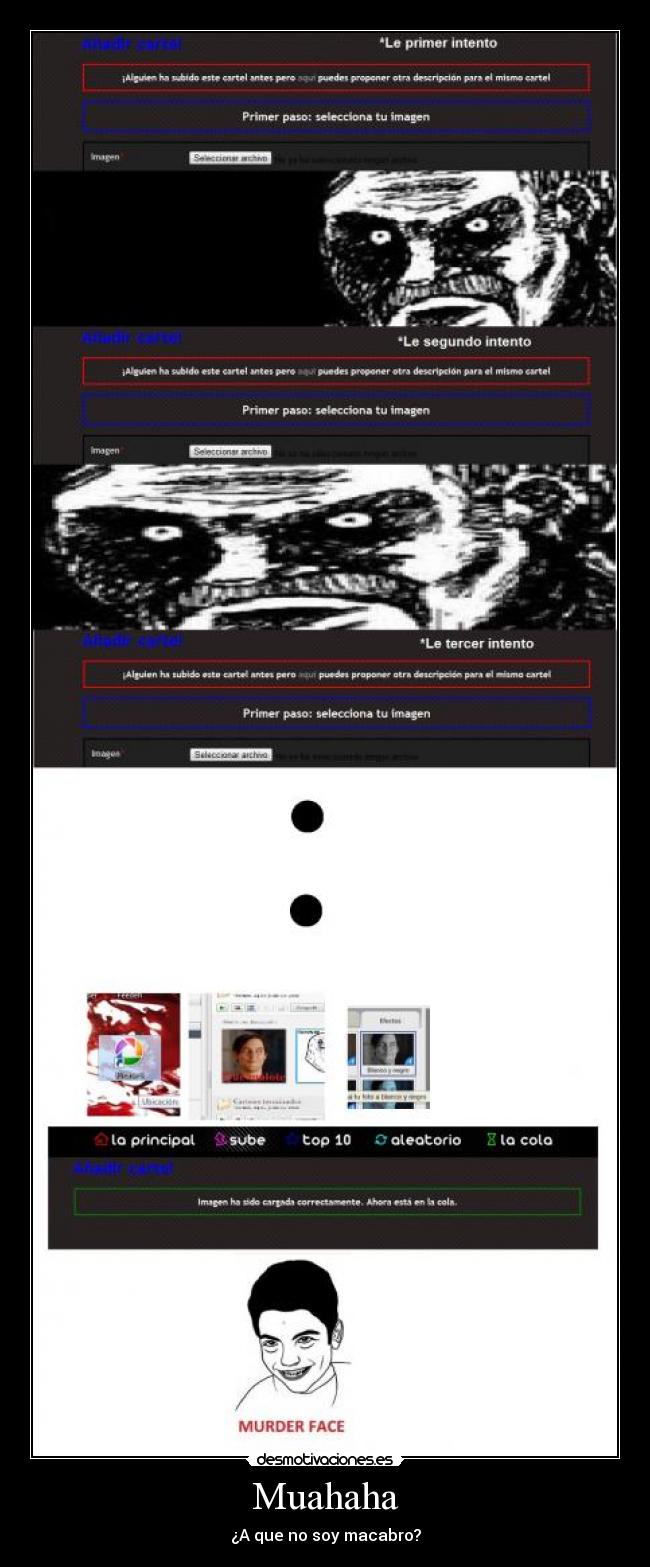 Muahaha - ¿A que no soy macabro?