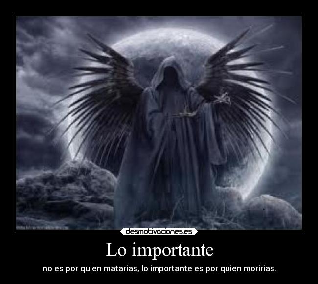 Lo importante -