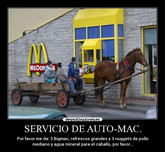SERVICIO DE AUTO-MAC. - 