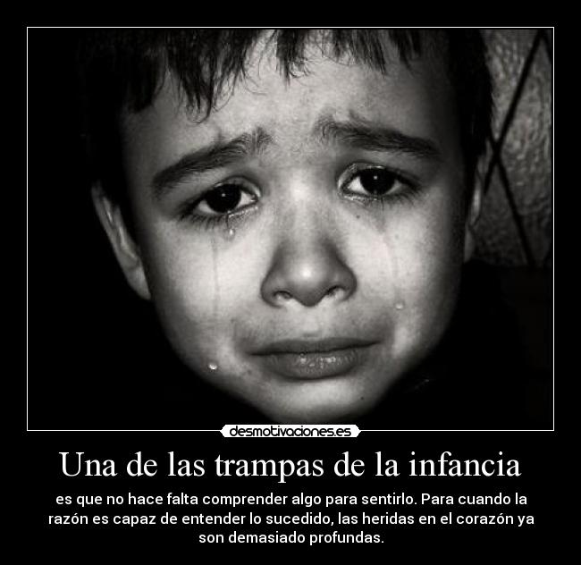 Una de las trampas de la infancia - 