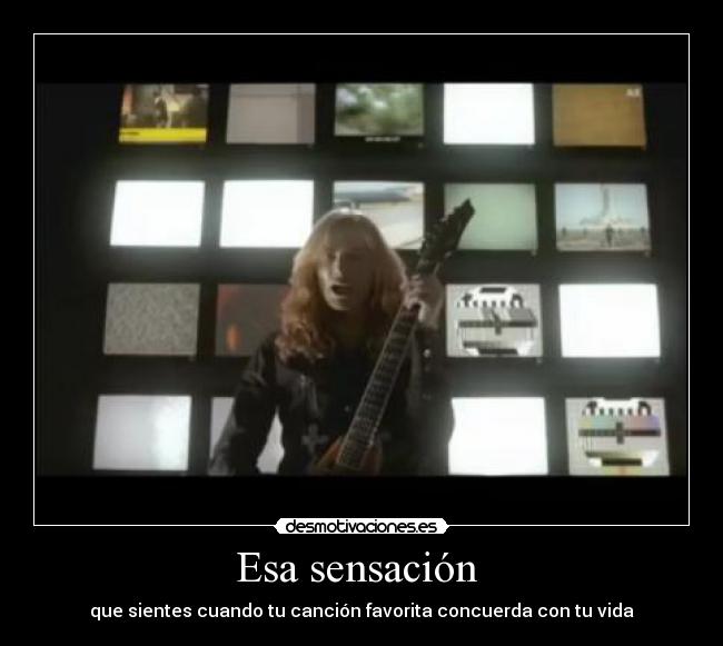 carteles tout monde megadeth cancion vida identificar desmotivaciones