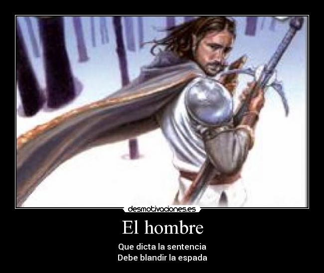 carteles espada sentencia ned stark juego tronos desmotivaciones