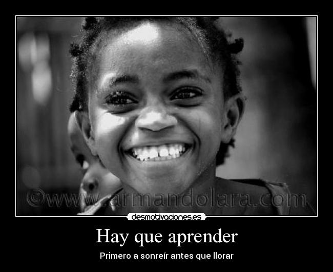 Hay que aprender - 
