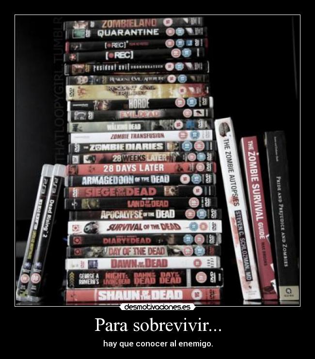 Para sobrevivir... - 