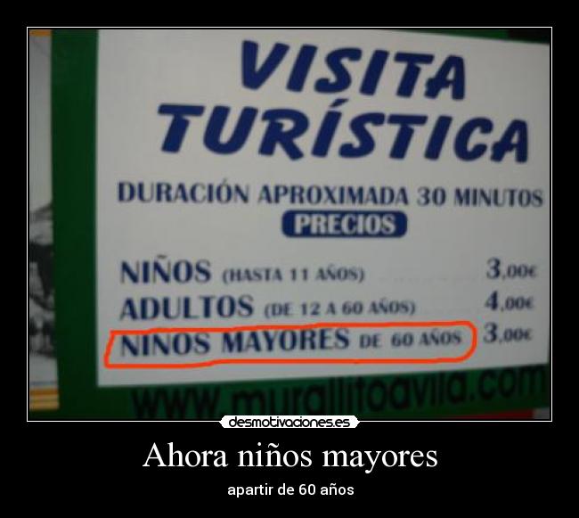 Ahora niños mayores -