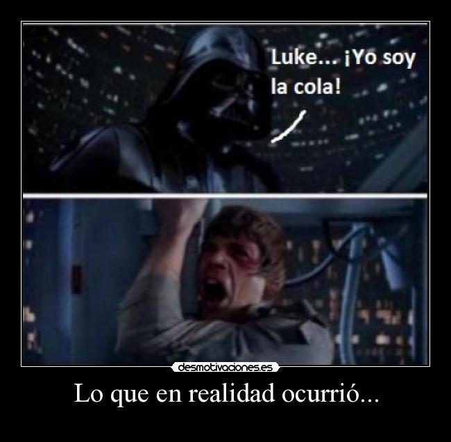 Lo que en realidad ocurrió... - 