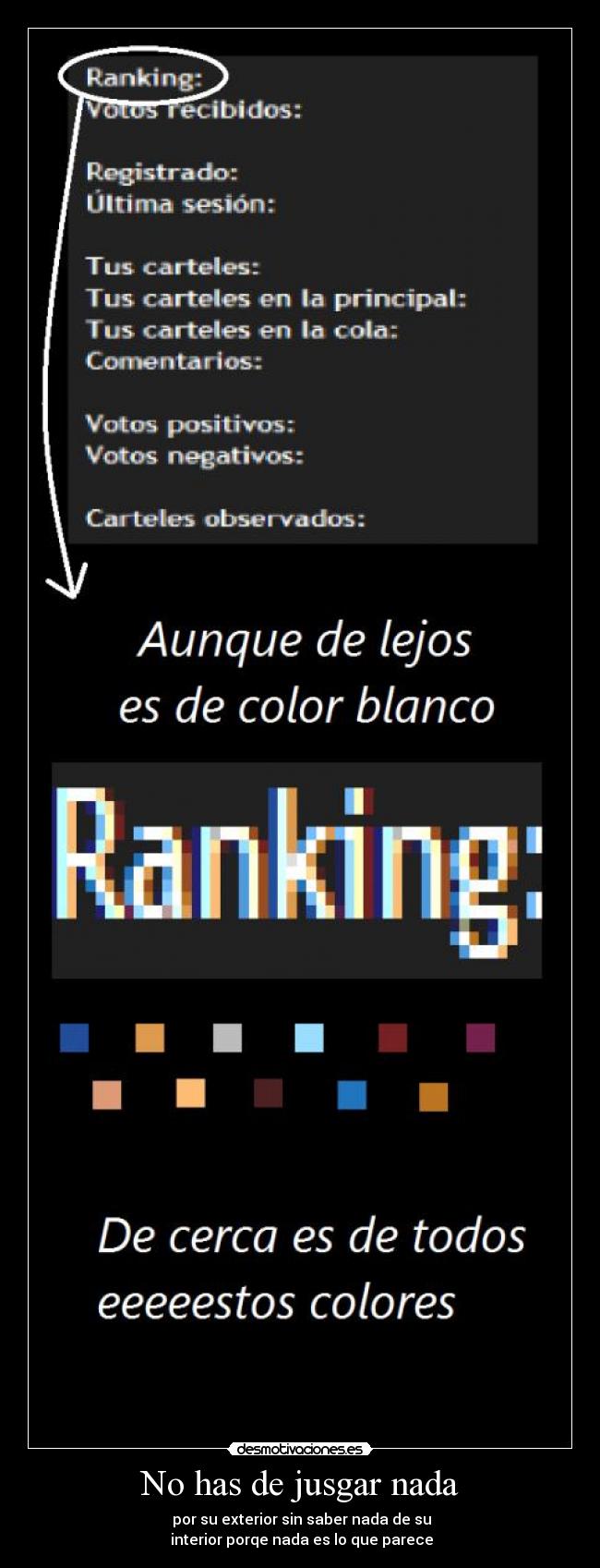 No has de jusgar nada - 