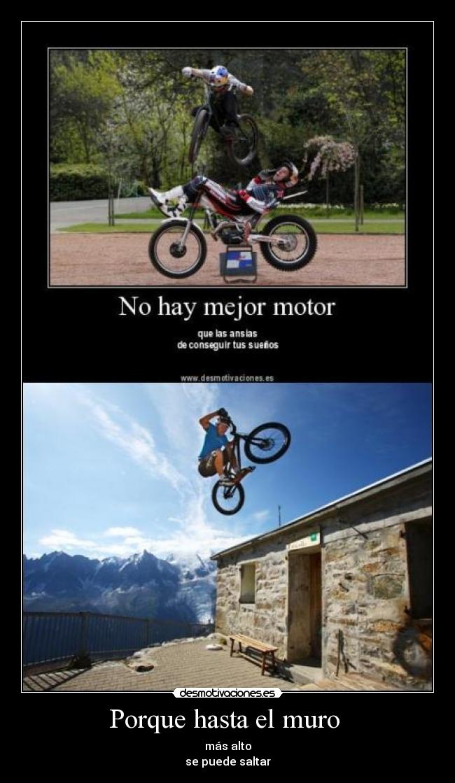 Porque hasta el muro -