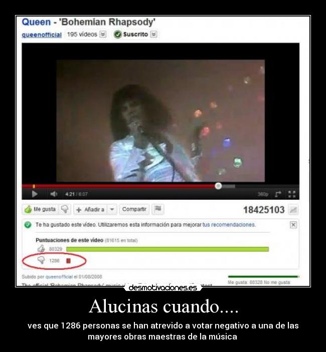 Alucinas cuando.... -