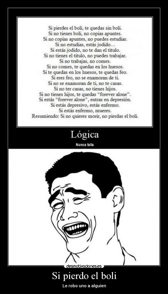 Si pierdo el boli - 