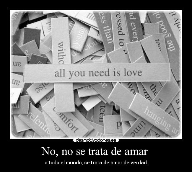 carteles no trata amar desmotivaciones