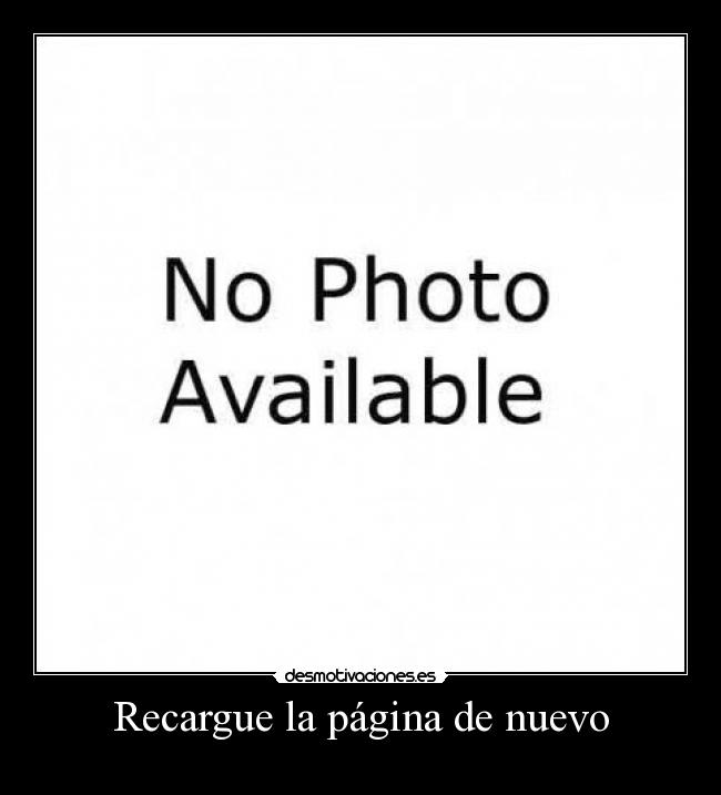 Recargue la página de nuevo -