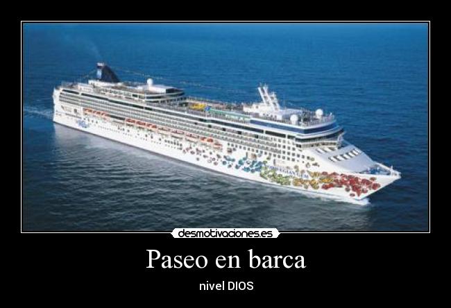 Paseo en barca - nivel DIOS