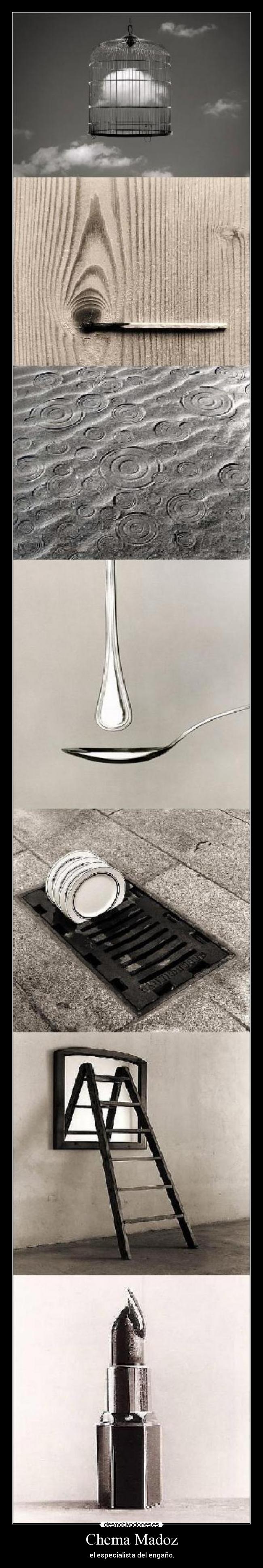 Chema Madoz - el especialista del engaño.