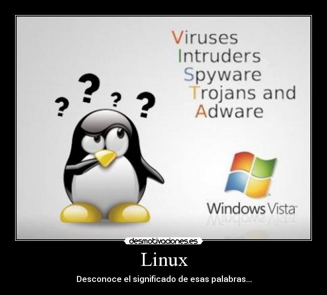 Linux - Desconoce el significado de esas palabras...
