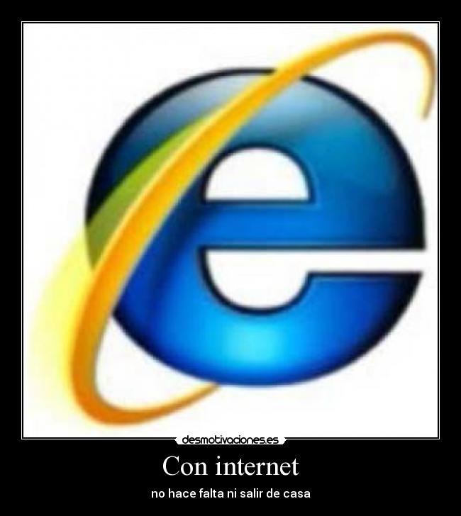 carteles internet con internet desmotivaciones