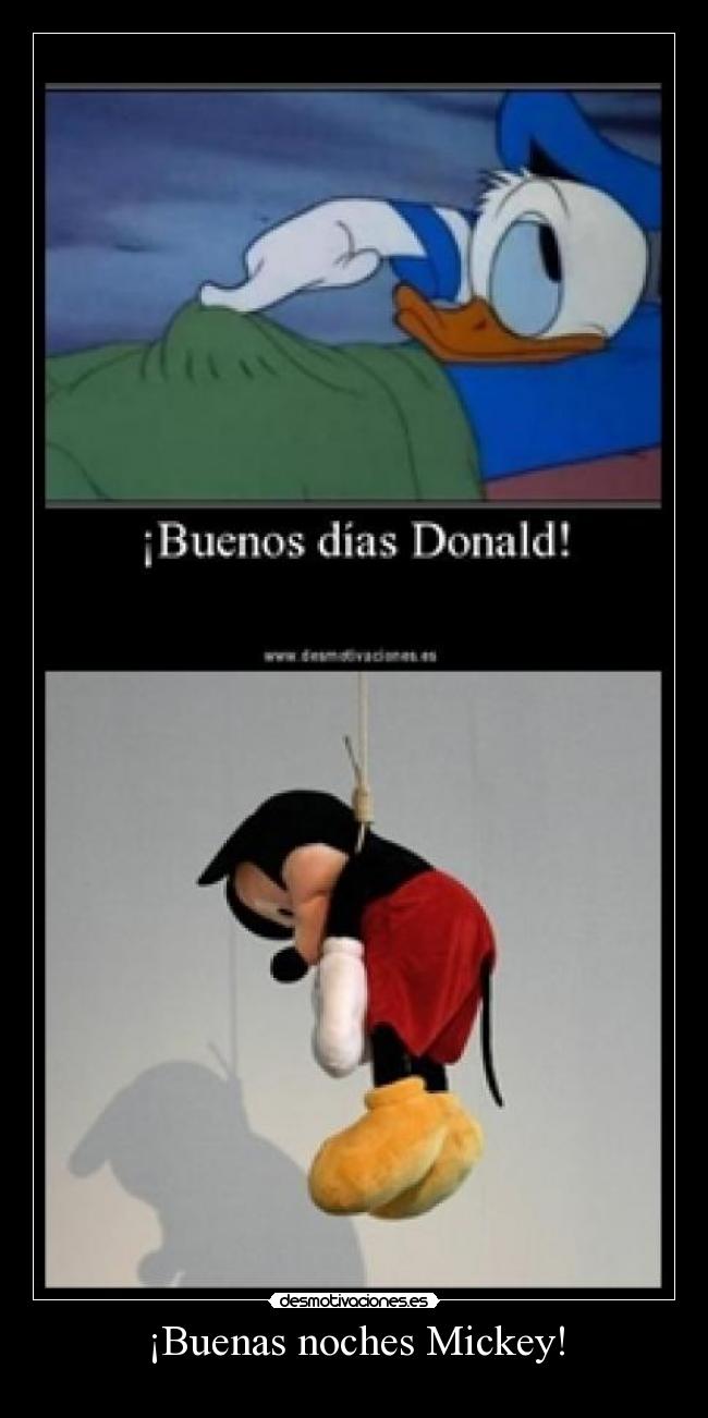 ¡Buenas noches Mickey! -