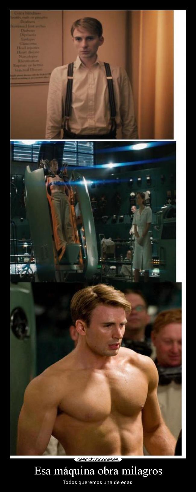 Esa máquina obra milagros - Todos queremos una de esas.