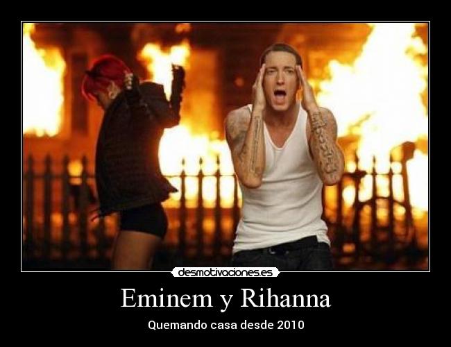 Eminem y Rihanna -