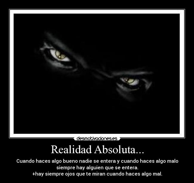 carteles realidad absoluta desmotivaciones