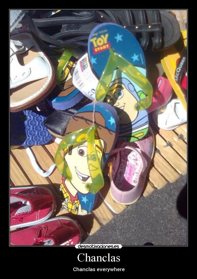 Chanclas - Chanclas everywhere