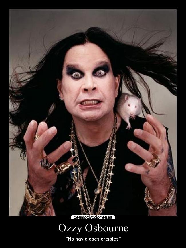 Ozzy Osbourne - No hay dioses creibles