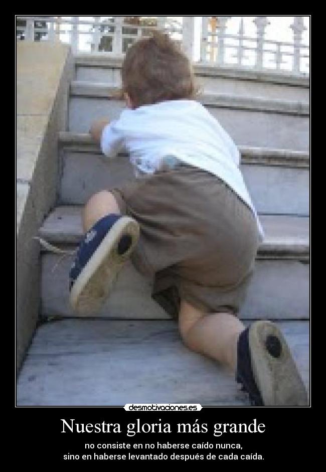Nuestra gloria más grande -