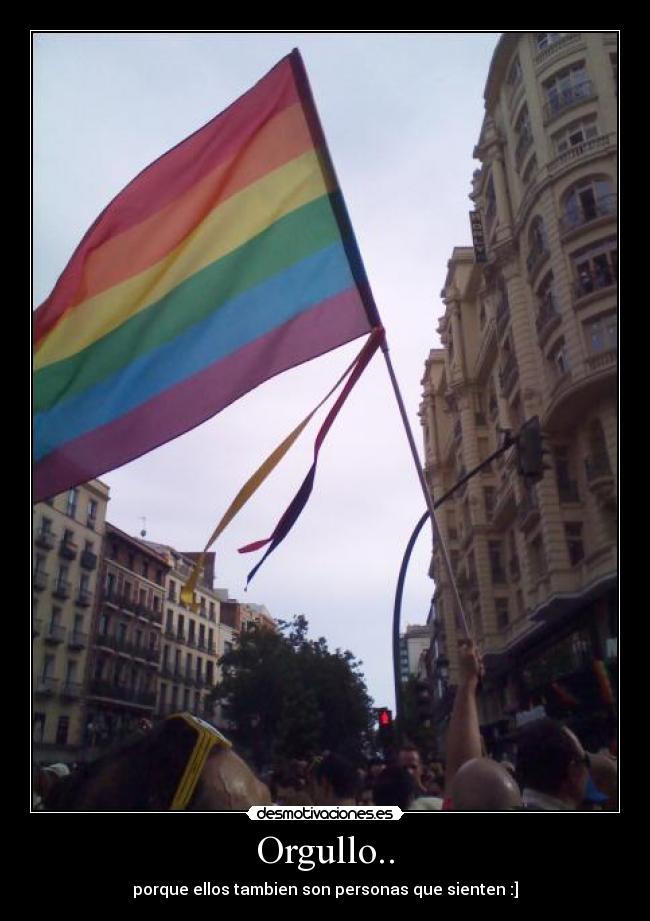 Orgullo.. -
