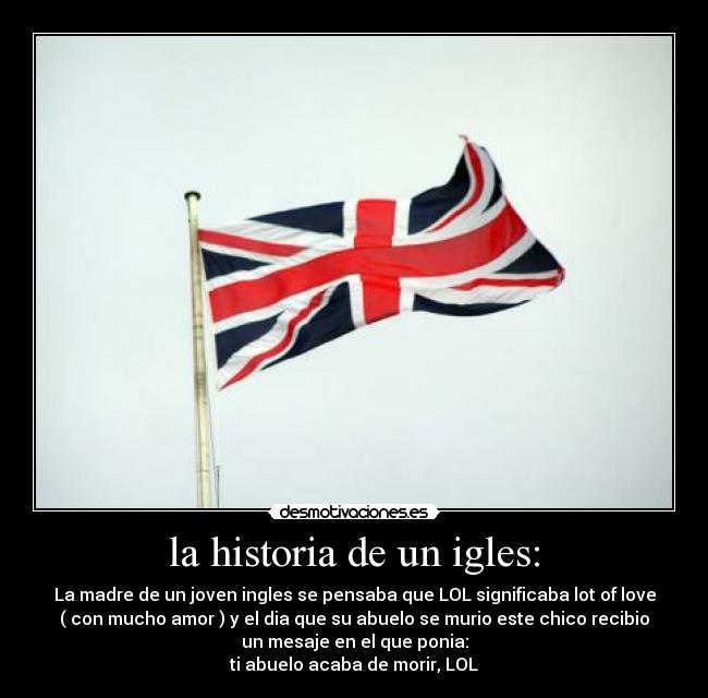 la historia de un igles: - 