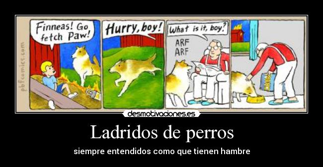 Ladridos de perros -