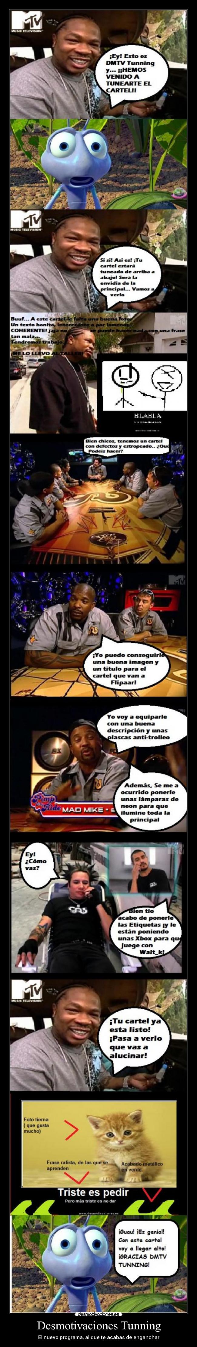 Desmotivaciones Tunning - El nuevo programa, al que te acabas de enganchar