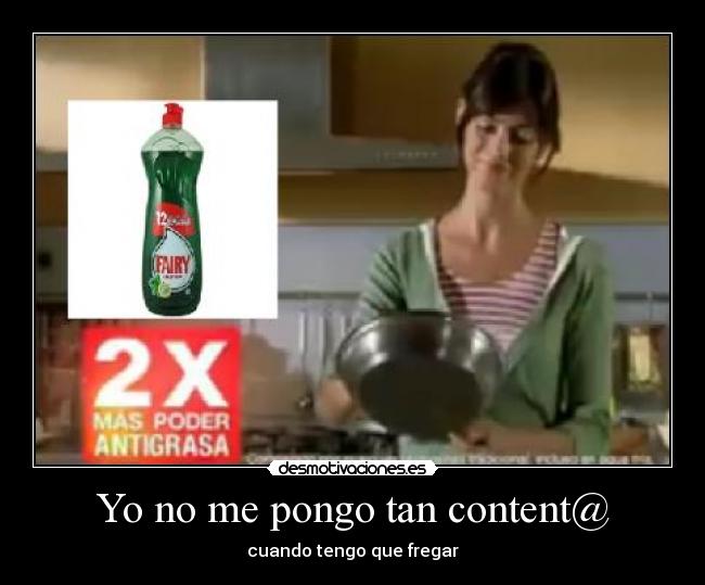 Yo no me pongo tan content@ -