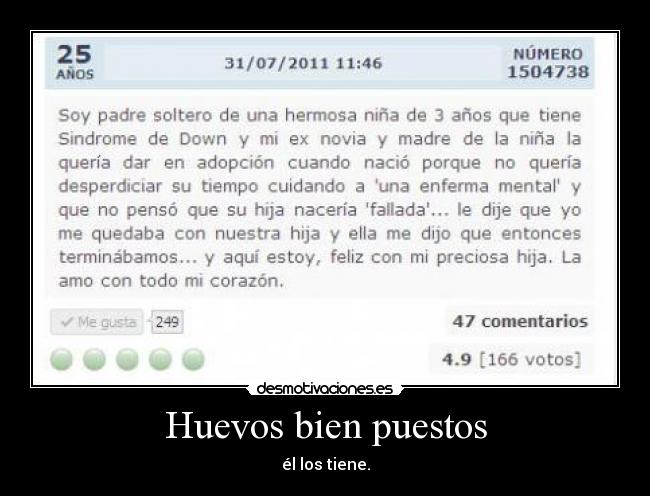 Huevos bien puestos - 