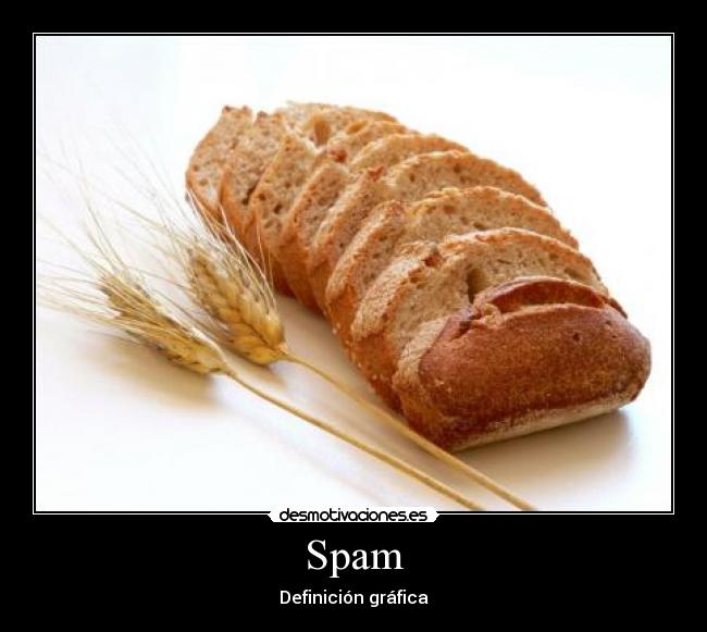 Spam - Definición gráfica