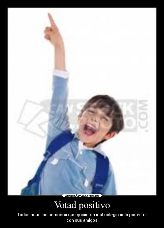 Votad positivo - 