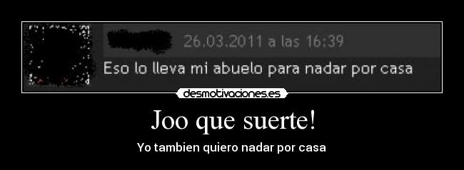 Joo que suerte! - 