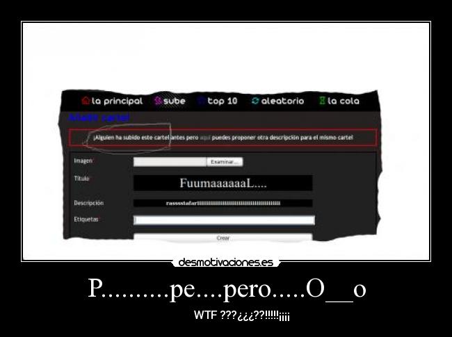 P..........pe....pero.....O__o - WTF ???¿¿¿??!!!!!¡¡¡¡
