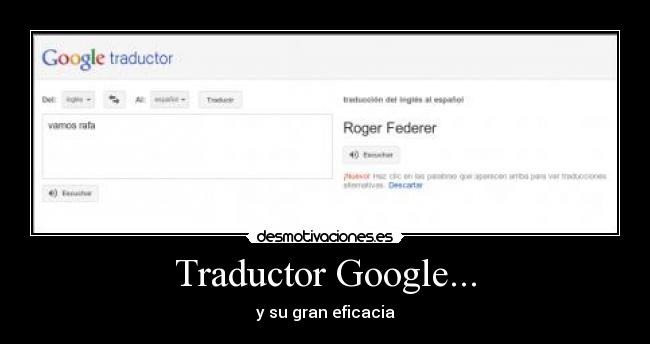 Traductor Google... -