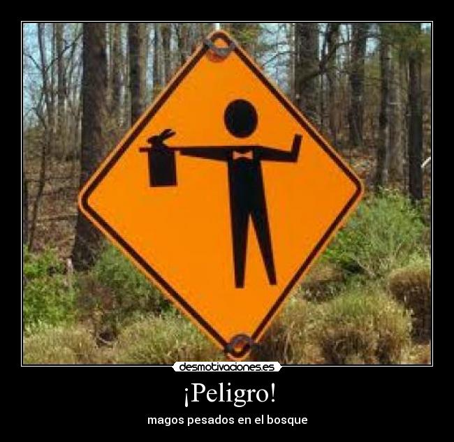 ¡Peligro! -