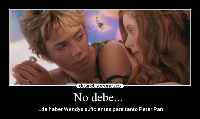No debe...  - 
