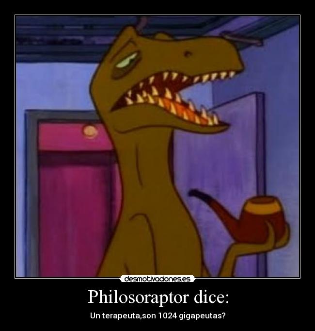 Philosoraptor dice: - 