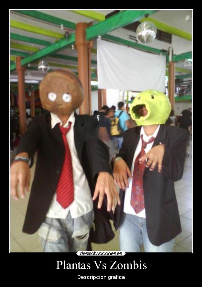 Plantas Vs Zombis - Descripcion grafica