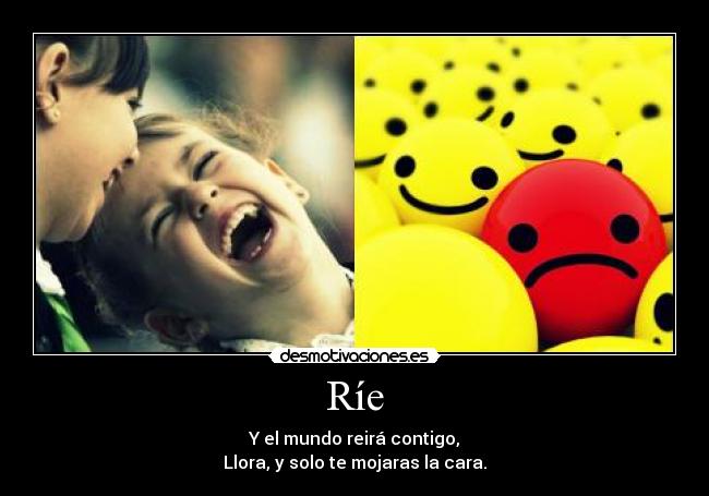 Ríe -