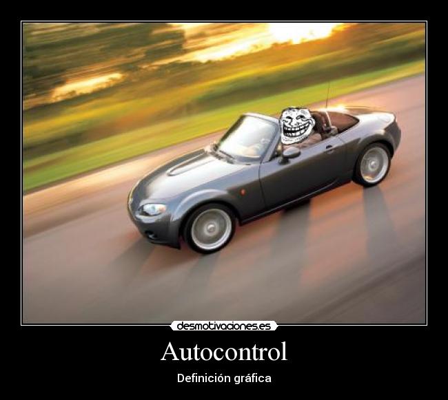 Autocontrol - Definición gráfica